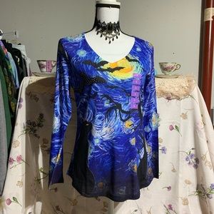 One World Starry Night Top